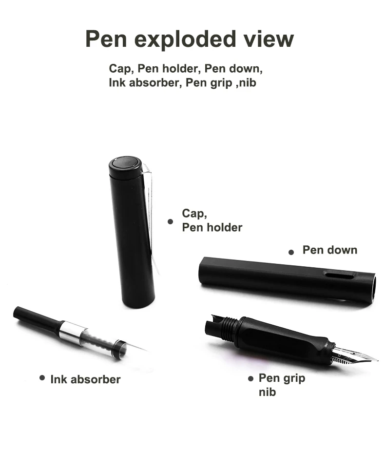 Jinhao 599a авторучка чернильная ручка Pluma Stylo Plume Vulpen Stilografica канцелярский подарок для студента ручки Дополнительно каллиграфия ручка