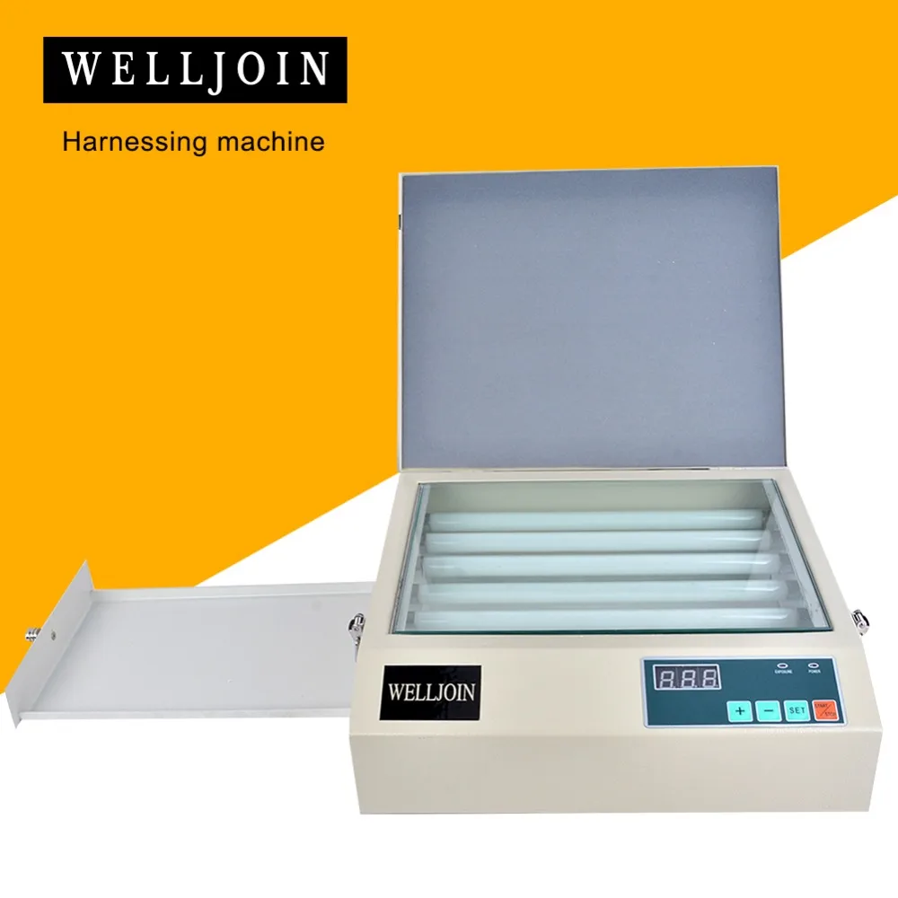 

New UV Light Exposure Unit for Hot Foil Pad Printing PCB With Drawer 21*26cm
