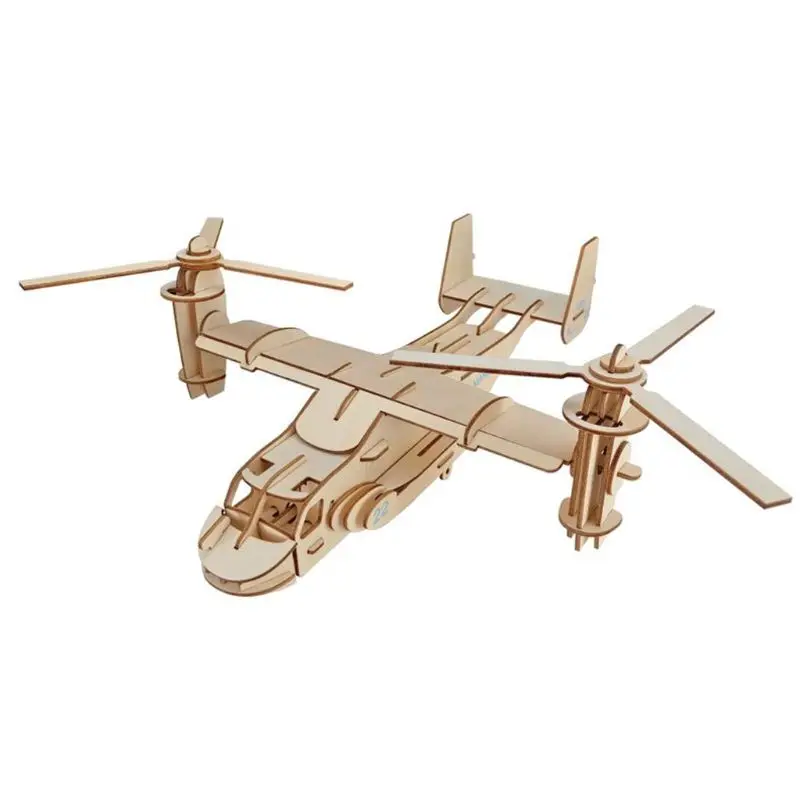 

1Set Kids 3D Puzzle Educational Toys Simulation Vehicle House Camera Model Wood Assemble Jigsaw Disassemble Puzzle Gift