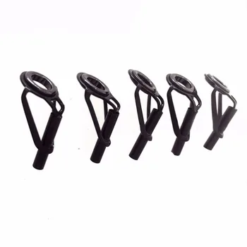 

30Pcs 6Size Telescopic Fishing Rod Guides Salt Water Saltwater Sea Rod Heavy Mixed Repair Tip Tops Ceramics Guide Ring