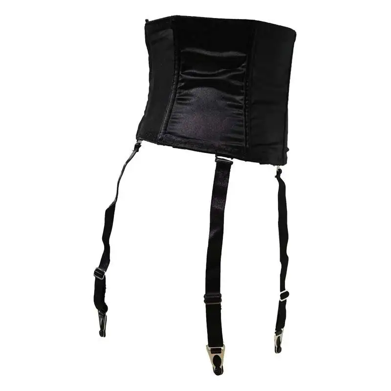 Satin Garter Belt Removable Wide Straps Metal Buckles/Clips Sexy Suspender Belt for Stocking Waist Trainer Sexy Lingerie S507B Satin Garter Belt Removable Wide Straps Metal Buckles/Clips Sexy Suspender Belt for Stocking Waist Trainer Sexy Lingerie S507B