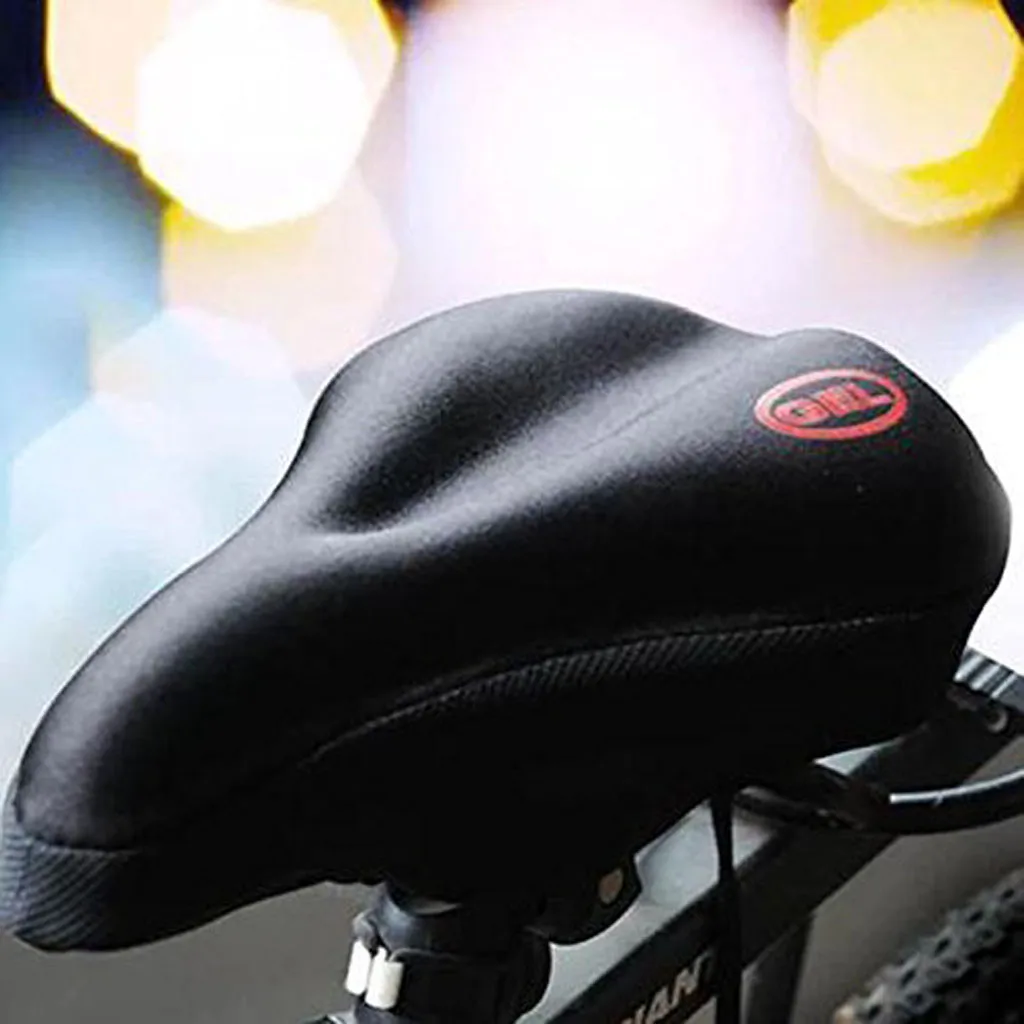 1PC New Wider Bike Bicycle Silicone Silica Gel Cushion Soft Pad Saddle durable Seat Cover mat Cycling accessories |