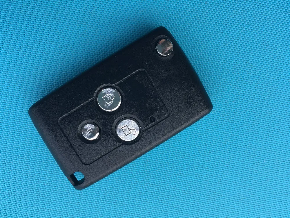 

1pc Modified Flip Folding Car Remote Key Shell For Lada 3 Button Replacement Blank Uncut Fob Cover Blank NO LOGO