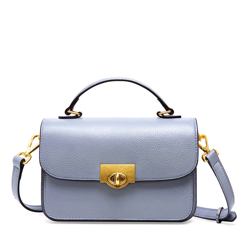 

Moxi Brand Women Messenger Bags Small Genuine Leather Crossbody Bags New Luxury Shoulder Bag 2019 Blue Black Handbag Lady