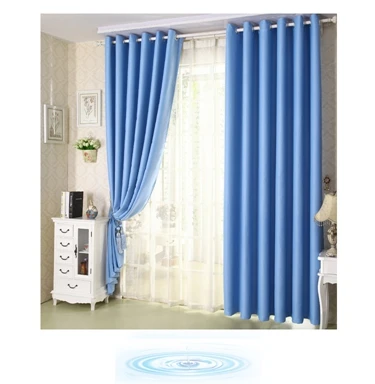 Твердые цветные от солнца шторы - Цвет: Cloth curtain  3m