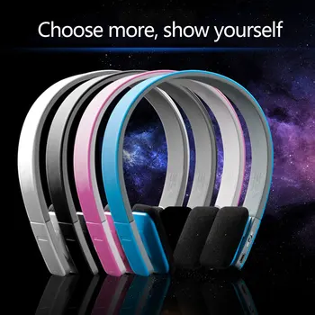 

BQ618 Wireless Bluetooth 4.1 EDR Smart Headset Headphone with MIC for Phone Tablet PSP Support 3.5mm Stereo Audio Handsfree
