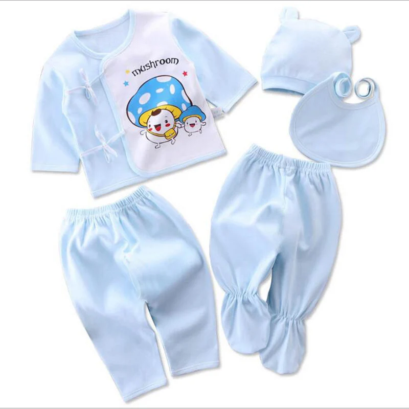 Bekamille, для младенцев, для новорожденных, комплект для малышей(5 шт./компл.) мягкая одежда из хлопка; Модная одежда для мальчиков Комплекты для девочек - Цвет: CW6001A