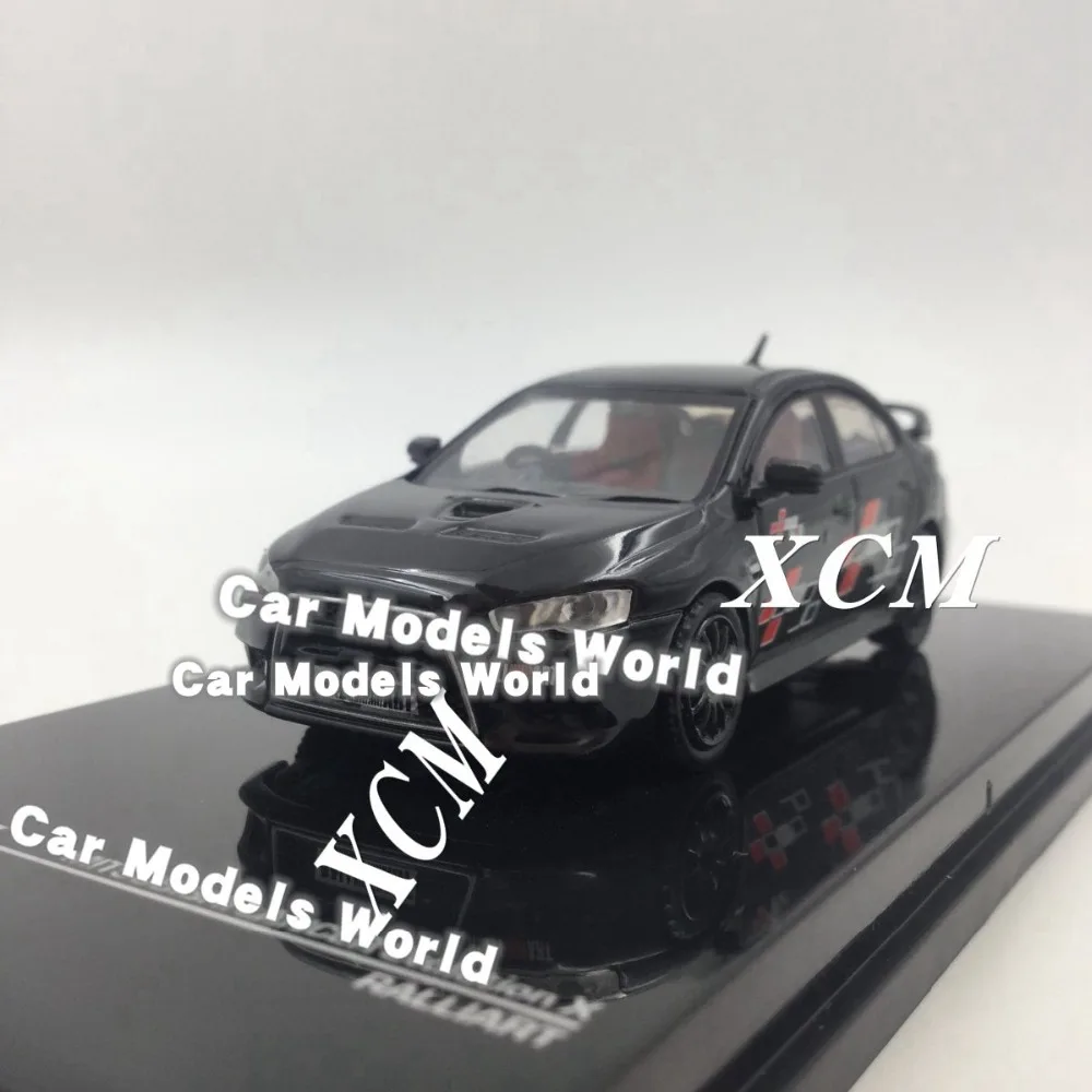 Литая модель автомобиля Tarmac для Lancer EVO X Evolution RALLIART (черный) 1:64|Наземный транспорт| |