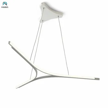 

Modern Luminarias Lustre Triangle Led Pendant Lights Dining Room Painted Metal Led Hanging Lamp SuspendLed Lamparas Fixtures