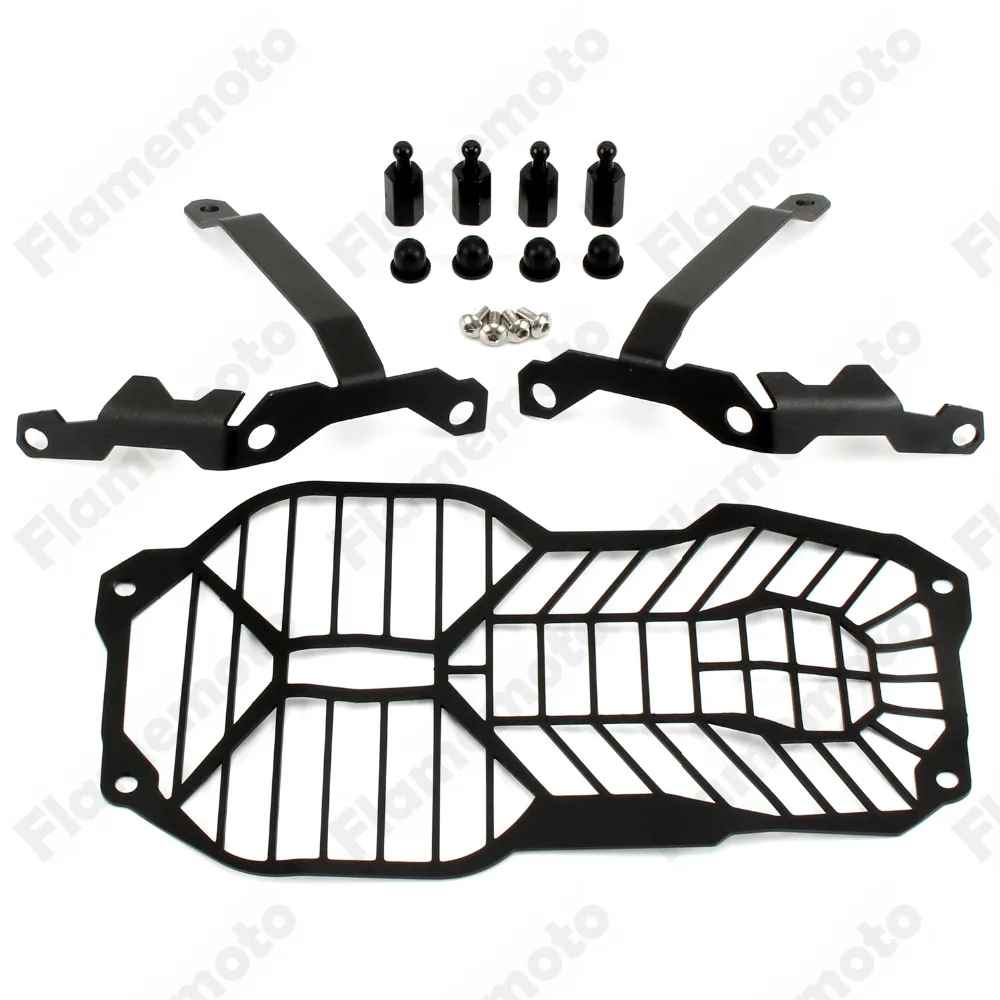 

Motorcycle Headlight Cover Fairing Lamp Grill Guard Protector Covers For BMW R1200GS R 1200 GS 2013 2014 2015 Black