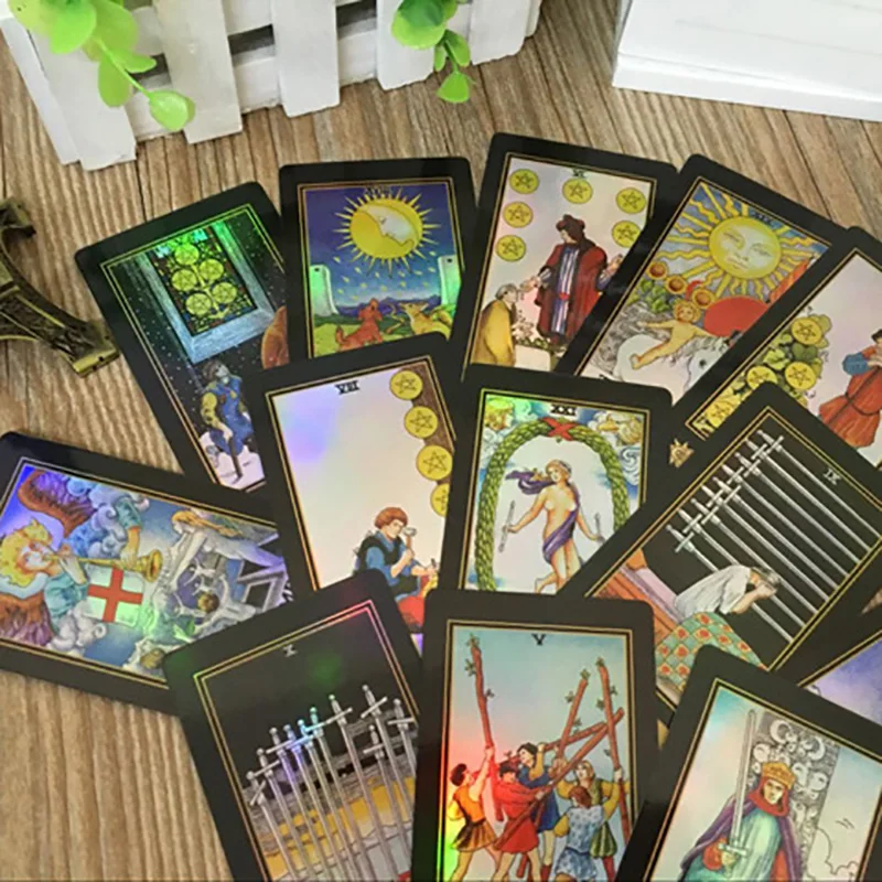 Waite Tarot Chinês Inglês Edição Jogo de Tabuleiro de Tarô