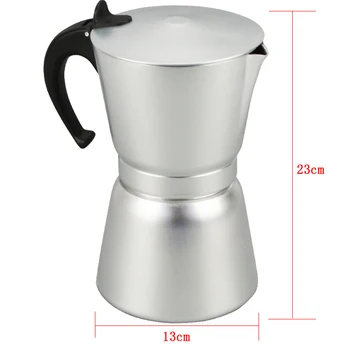 

Household 12 Cups Aluminum Coffee Pot Coffee Percolator Portable Coffee Maker Stove Top Coffee Maker Pot