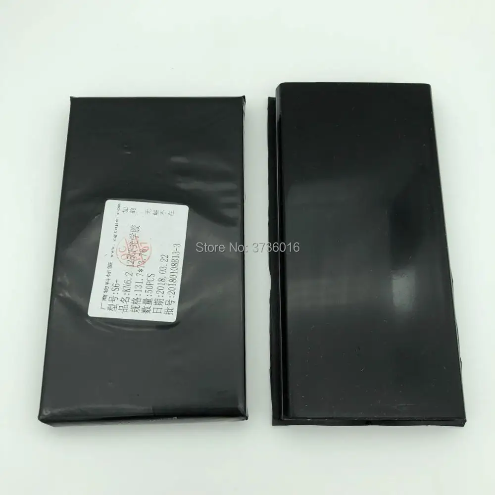 125um kawin kn 6.2 الهجين OCA فيلم ل samsung S6 حافة زائد LCD شاشة الزجاج OHF UF OCA فيلم الترقق للهاتف المحمول إصلاح