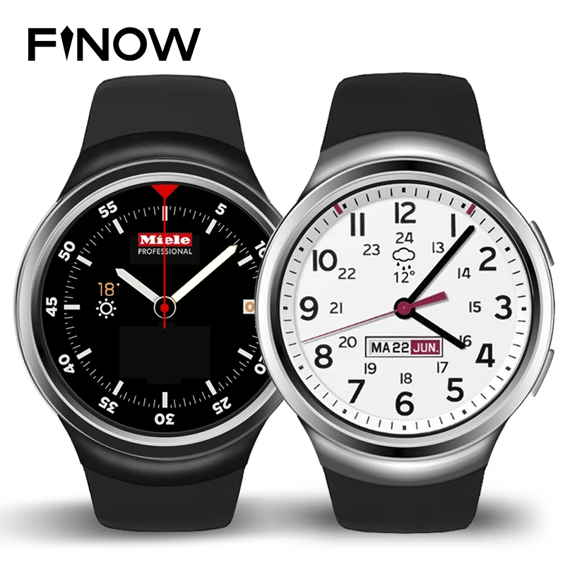 Новые смарт часы Finow X3 с ОС Android Ram512MB и Rom4GB поддержкой gps Bluetooth 3g sim карты для IOS PK LES2
