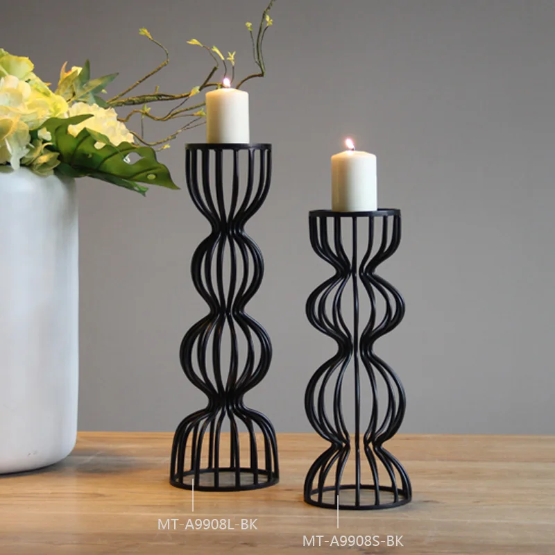 Free Shipping Kirk Candle Stand Modern Metal Candle Holder Table