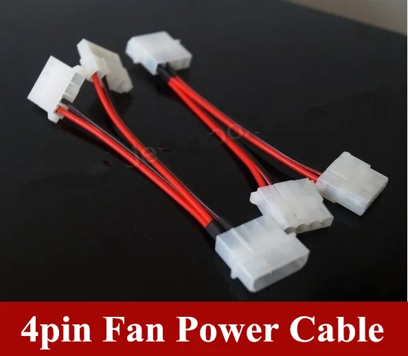 FreeShipping one divided two 4pin power cord, 4pin fan extension cable