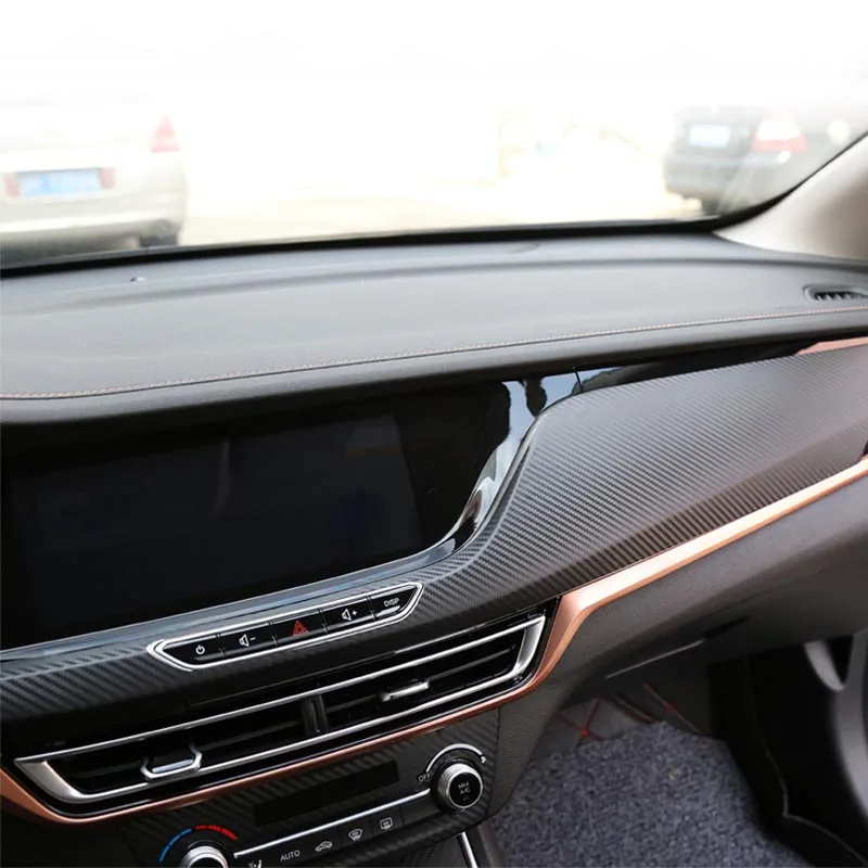 Lsrtw2017 автомобильный Стайлинг автомобиля центральный контроль наклейка Шестерня Панель Планки для Changan Eado Xt