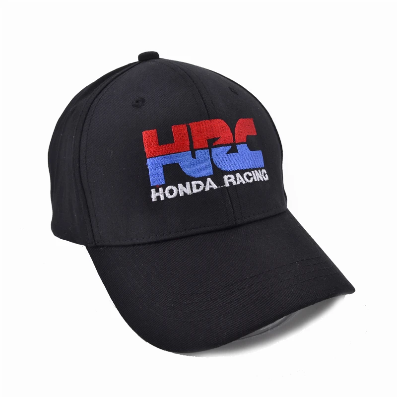 Мужская и женская брендовая бейсбольная кепка HRC Honda Racing Car Fans с вышивкой, регулируемая бейсбольная Кепка Snapback, s шапки, Мужская Женская кепка