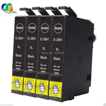 

Compatible Epson 29 29XL Ink Cartridges (4 Black) for XP-342 XP-245 XP-442 XP-235 XP-335 XP-432 XP-435 XP-332 XP-345 XP-247