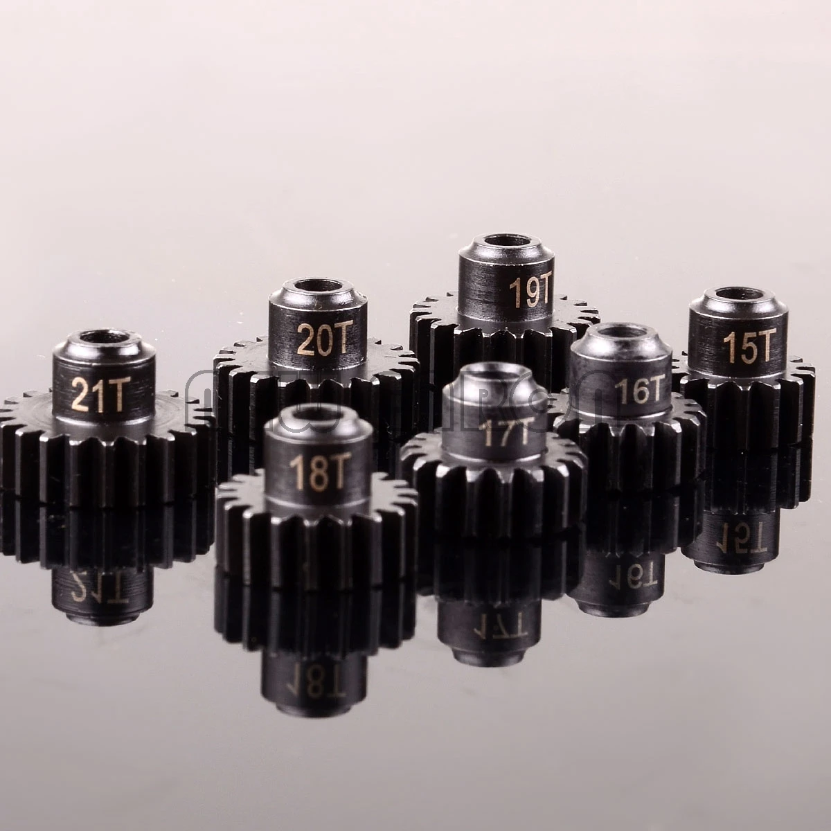 Новый ENRON стальная шестерня 15T 16T 17T 18T 19T 20T 21T Teeth 1 Mod 5MM вал # 6491X для RC Traxxas XMaxx 77086 4 E Revo