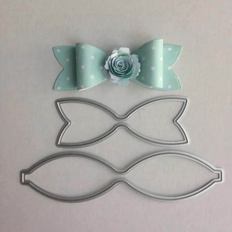 3d bow Metal Cutting Dies Scrapbooking Paper Craft Dies cuts Embossing