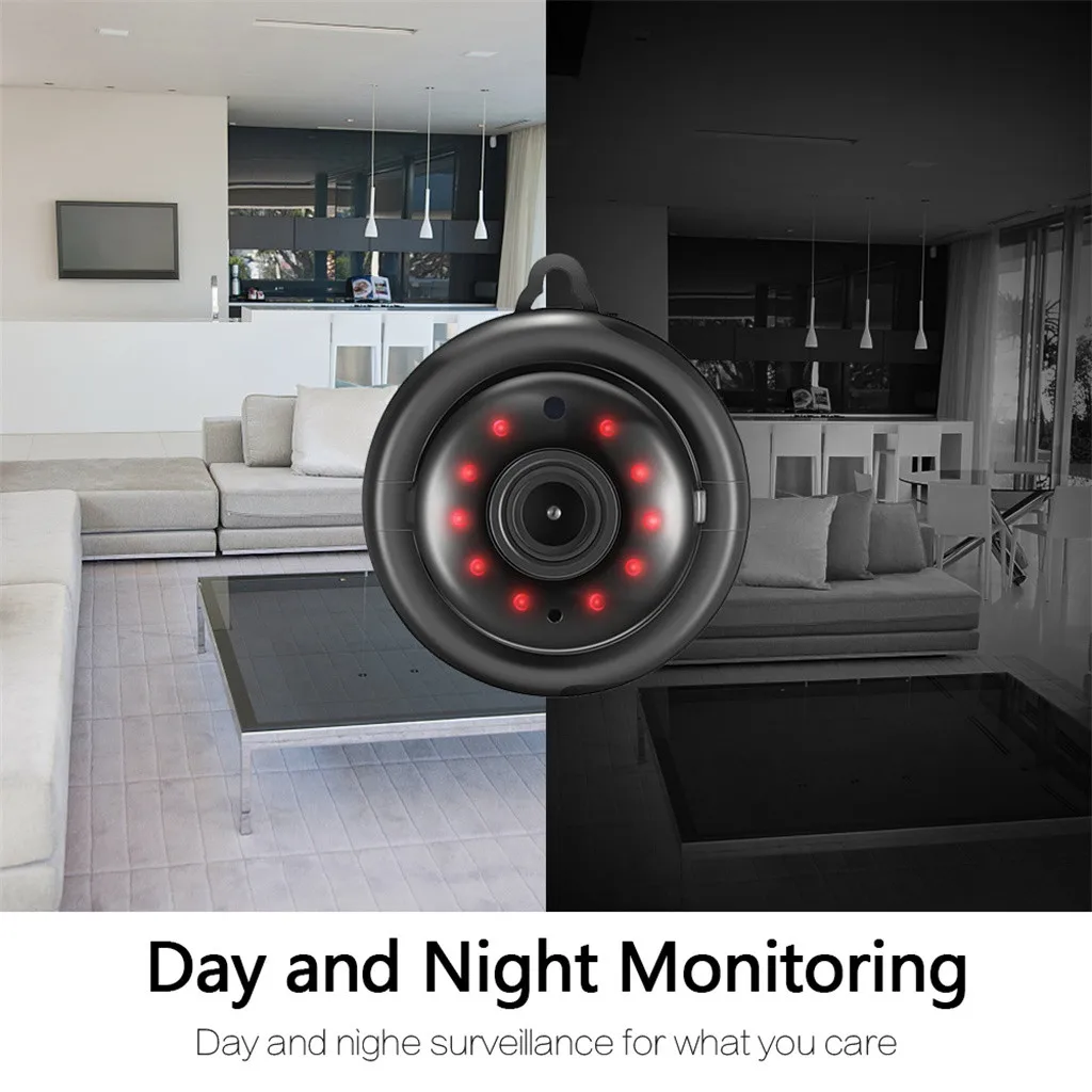 Мини Wi Fi/IP камера беспроводная Fi HD 720P Скрытая домашняя Камера Безопасности ИК