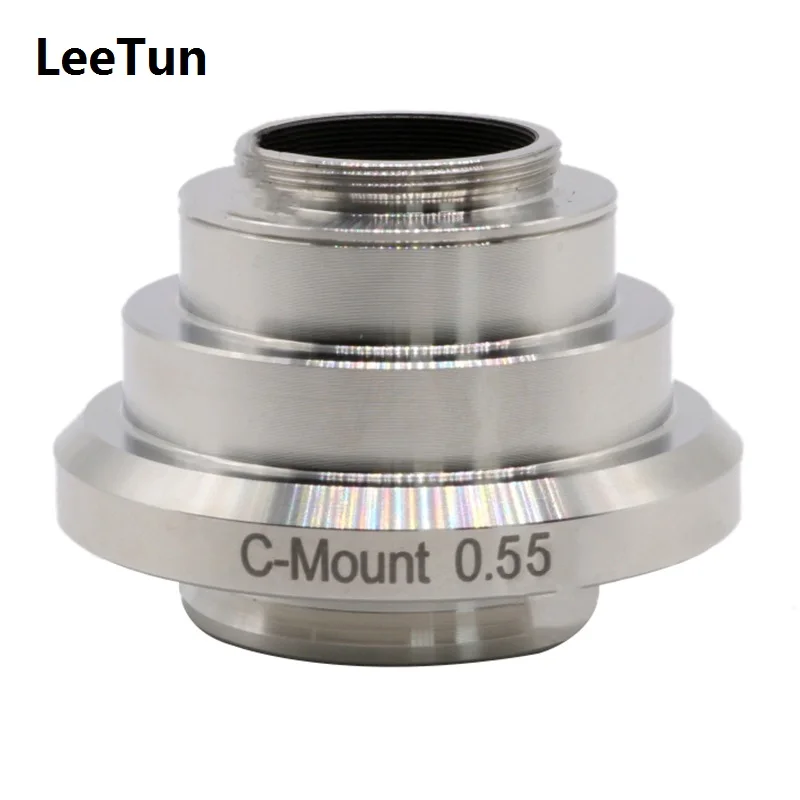 

0.55X Microscope C Mount C-Mount CMOS CCD Camera Adapter Port Reducing Relay Lens for Leica UIS DM Series Trinocular Microscope