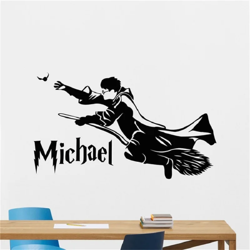 Buy 57*97cm Harry Potter Movie Posters Magic Broom