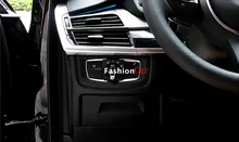 Car interior headlight lamp switch button cover trim For BMW 2 Series Active Tourer F45 Gran Tourer F46 2015 2016