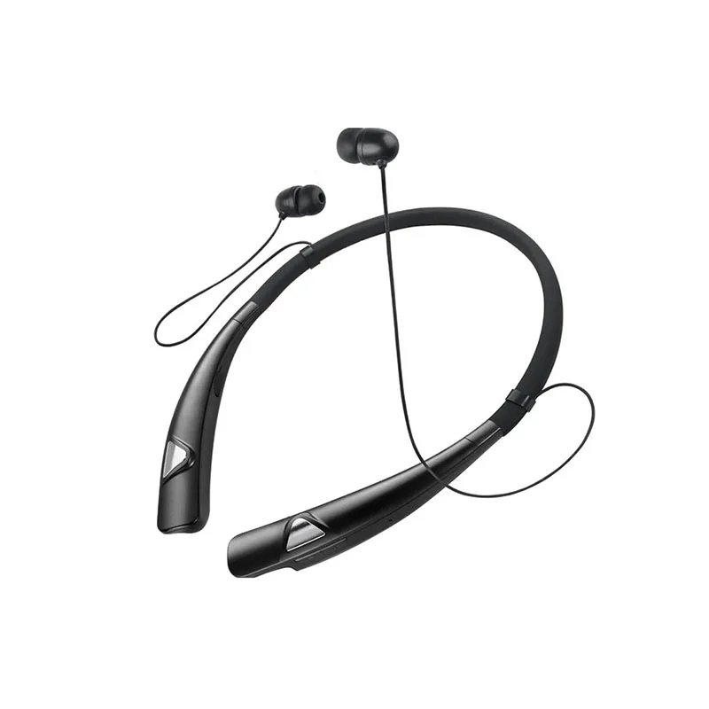 Bluetooth Earphone Neck mounted Bluetooth Earphone Wireless Binaural Sports Running Bilateral Stereo Sound Music For iPhone