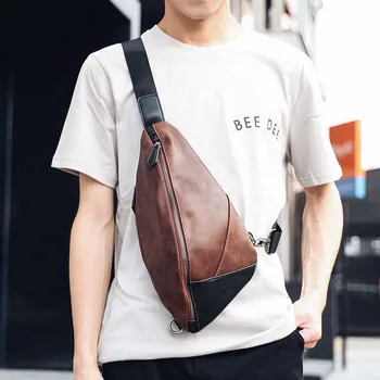 

famous brand Retro waist bags designer Small Satchel men's fanny pack waterproof waist pack for teenager Free Shipping