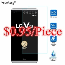 2 шт. для Стекло LG V20 закаленное Стекло для Экран протектор LG V20 Стекло для LG 20 защитный Плёнки F800 f800l h990ds youthsay