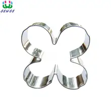 В форме растения серии DIY формы для выпечки из нержавеющей счастливый клевер дешевые и экологически чистые прочные инструменты для торта, прямые продажи