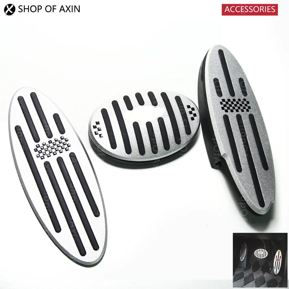 Accelerator pedal Brake pedal covers Interior Accessory decorations Easy install for MINI Cooper R55 R56 R57 R60 R61 F54 F55 F56 Accelerator pedal Brake pedal covers Interior Accessory decorations Easy install for MINI Cooper R55 R56 R57 R60 R61 F54 F55 F56