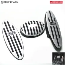 Acceleratore pedale del Freno A pedale covers Accessori Interni decorazioni di Facile installazione per MINI Cooper R55 R56 R57 R60 R61 F54 F55 F56