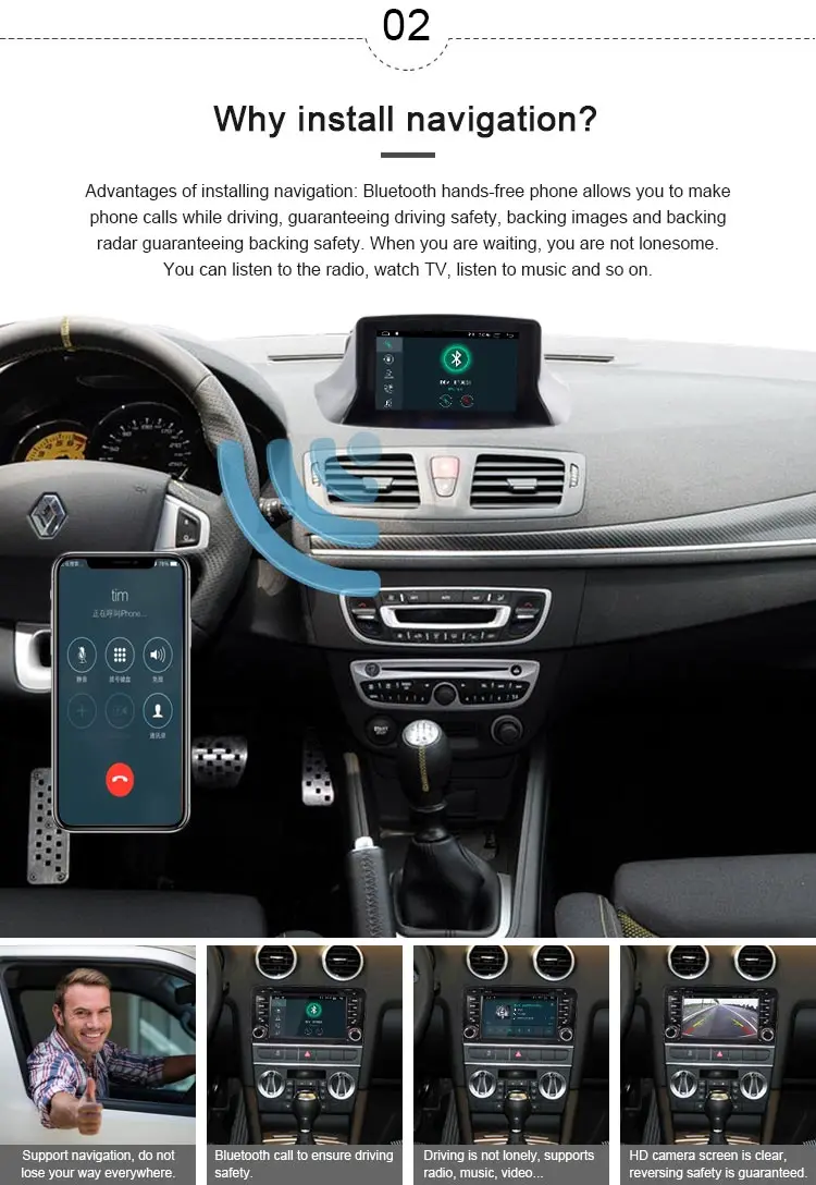 Sale JDASTON Android 9.1 Car DVD Player For RENAULT Megane III Fluence Wifi GPS Navigation 1 Din Car Radio Stereo multimedia Headunit 3