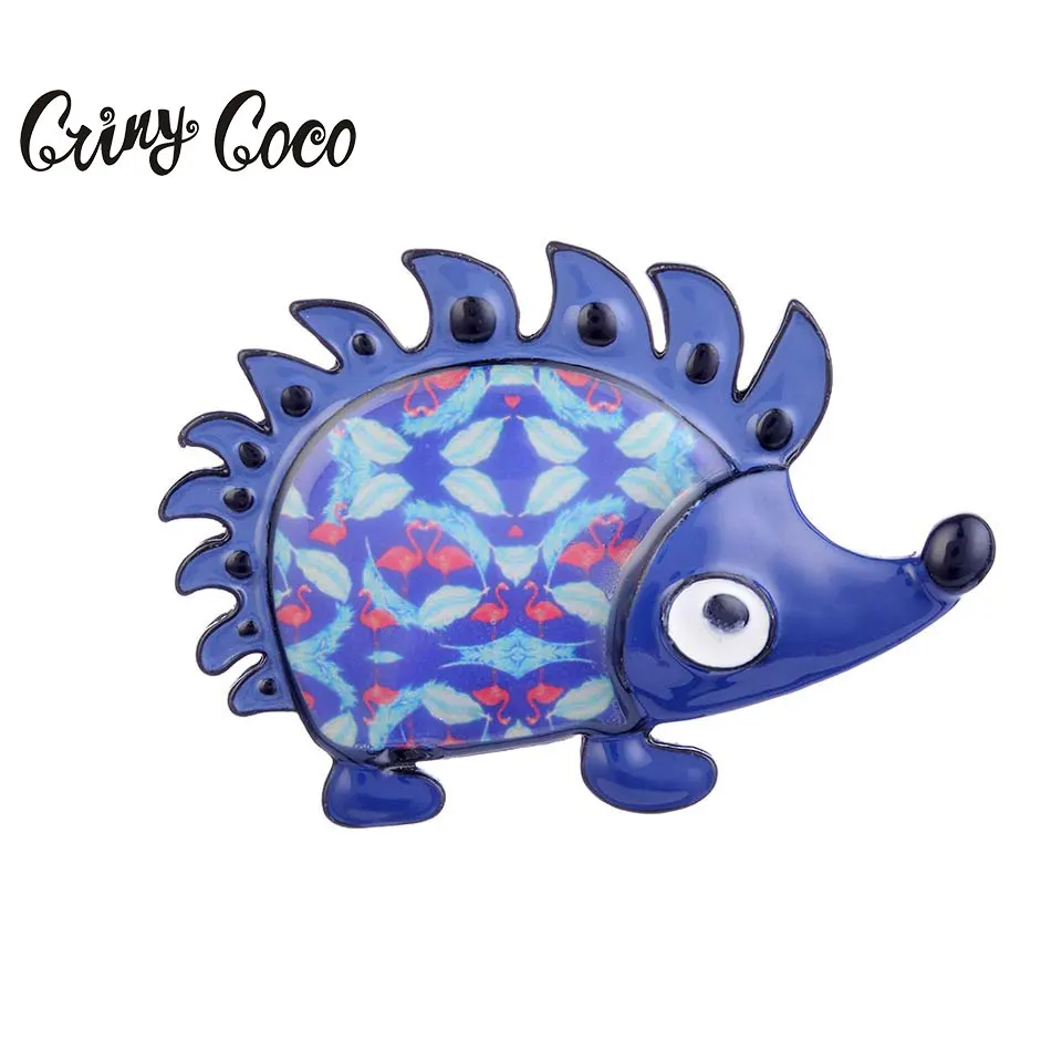 Cring CoCo мультфильм животных Новая эмалированная брошь-кнопка из цинкового сплава