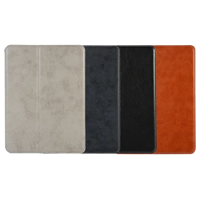 

KKREFF For iPad Pro 9.7 2017 Case PU Leather Silicone Soft Back Cover With Pencil Holder For iPad Air 1 2 For iPad Mini 4 5