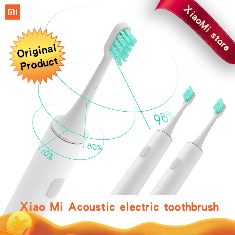 

Xiaomi Mijia Electric Toothbrush Acoustic electric Three handle modes, free choice APP control, personalized custom brushing way
