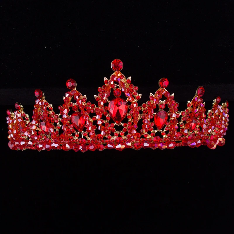 Baroque Rhinestone Bridal Crown