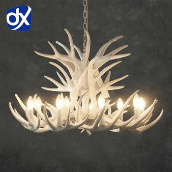 

Antler Lamp In Pendant Chandelier 4/6/9 Arms Optional E14 Antler Chandelier Socket Chandelier Living High Quality Natural Resin