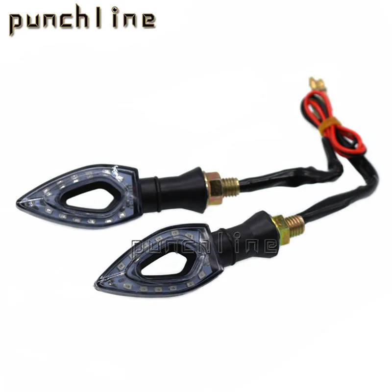 

Fit For YAMAHA FZ1 FZ6 FZ8 XJ6 TDM900 XSR700 XSR900 Waterproof 12 V LED Turn Signal Indicator Flashers Lights Blinker Lights