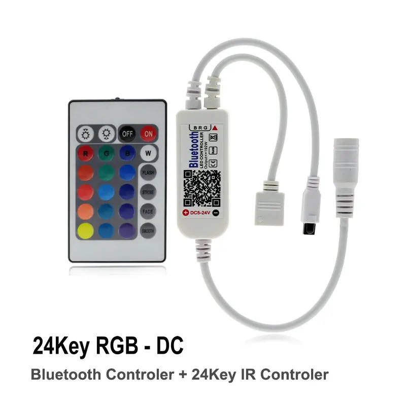 DC5V-24V Bluetooth RGB RGBW светодиодный контроллер IOS/Android APP Bluetooth RGB контроллер для RGB RGBW светодиодные ленты