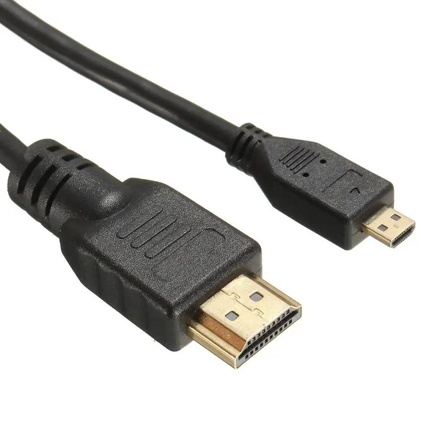HIPERDEAL цифровые кабели аудио видео кабель Micro HDMI к Мужской адаптер конвертер для