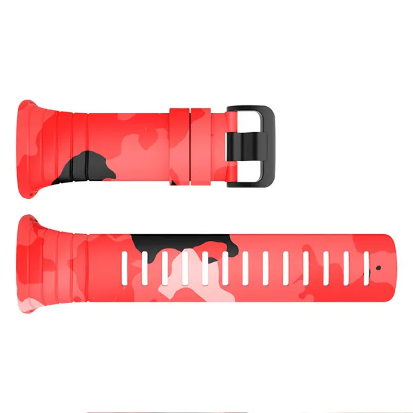 Для SUUNTO core smart watch Frontier/классический силиконовый печатный браслет сменный ремешок для SUUNTO core браслет аксессуары - Цвет ремешка: D