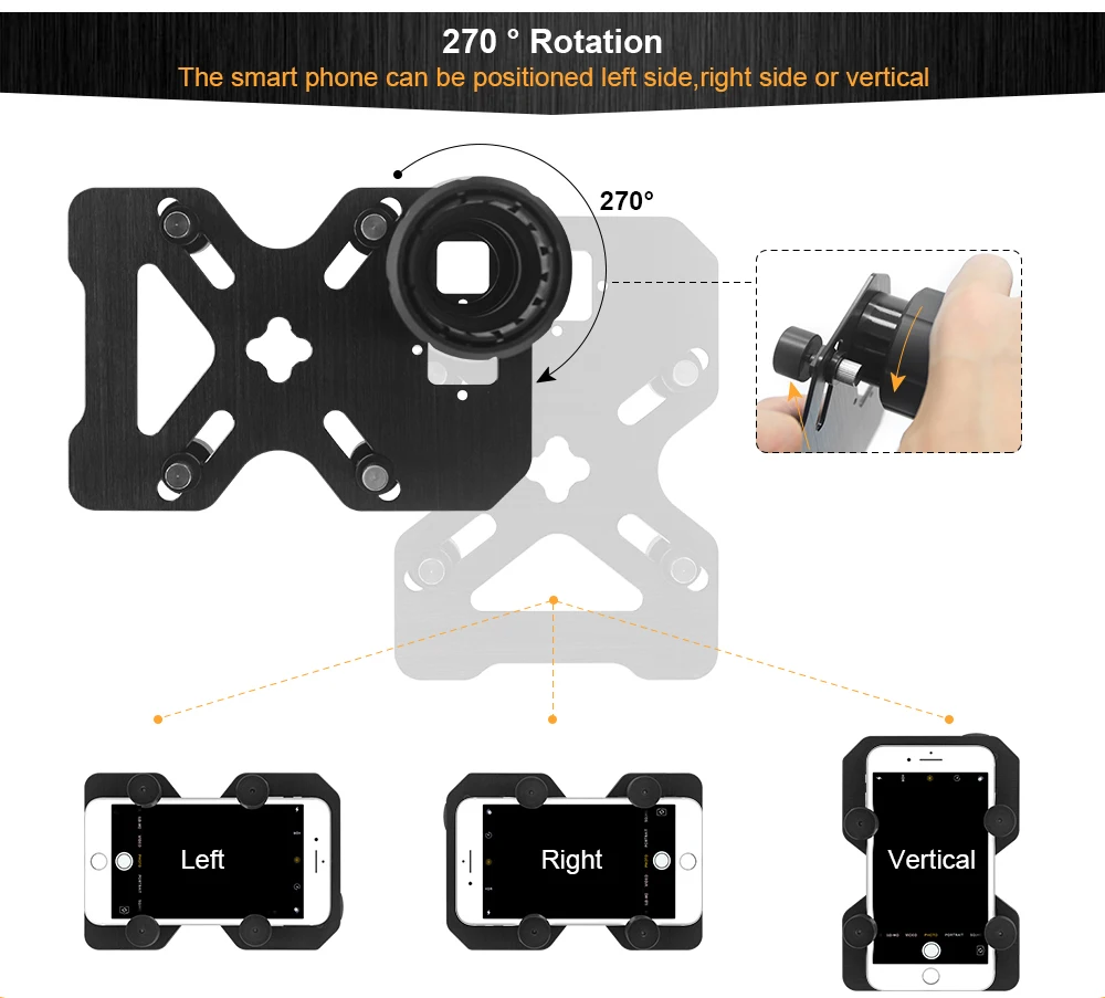 Bestguarder Охотничья винтовка для прицела смартфона Монтажная система Smart Shoot Scope Mount Adapter-запись охоты через сотовый телефон