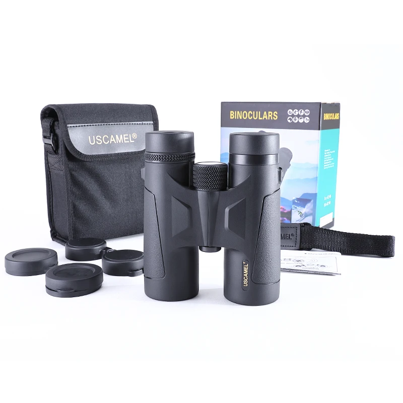 USCAMEL HD 10x42 бинокль Компактный мощный зум большой дальности профессиональный