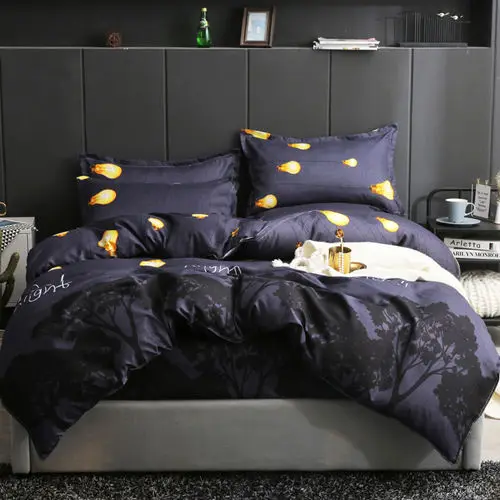 Роскошный комплект пододеяльников UNIHOME ZFull/Queen 300 реактивных фотоэлементов из