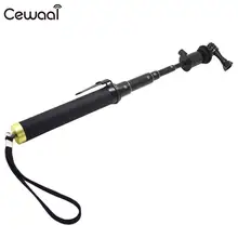 Bluetooth селфи-палка монопод с шнурком Регулируемый гибкий для Xiaomi для Yi ультра легкий универсальный