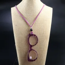 Кошачьи глаза, портативные очки для пресбиопии, роскошные женские и мужские очки для чтения, ожерелье, итальянский дизайн, Модная красочная оправа